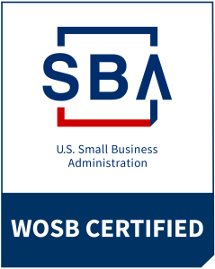 U.S. Small Business Administration Woman-Owned Small Business Certified